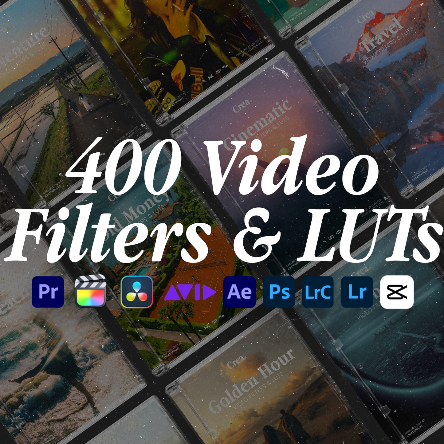 400 Video Filters & LUTs