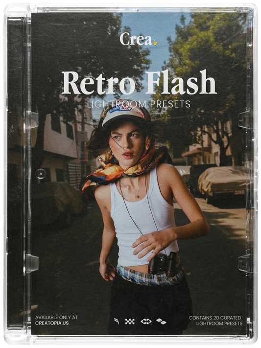 Retro Flash Lightroom Presets