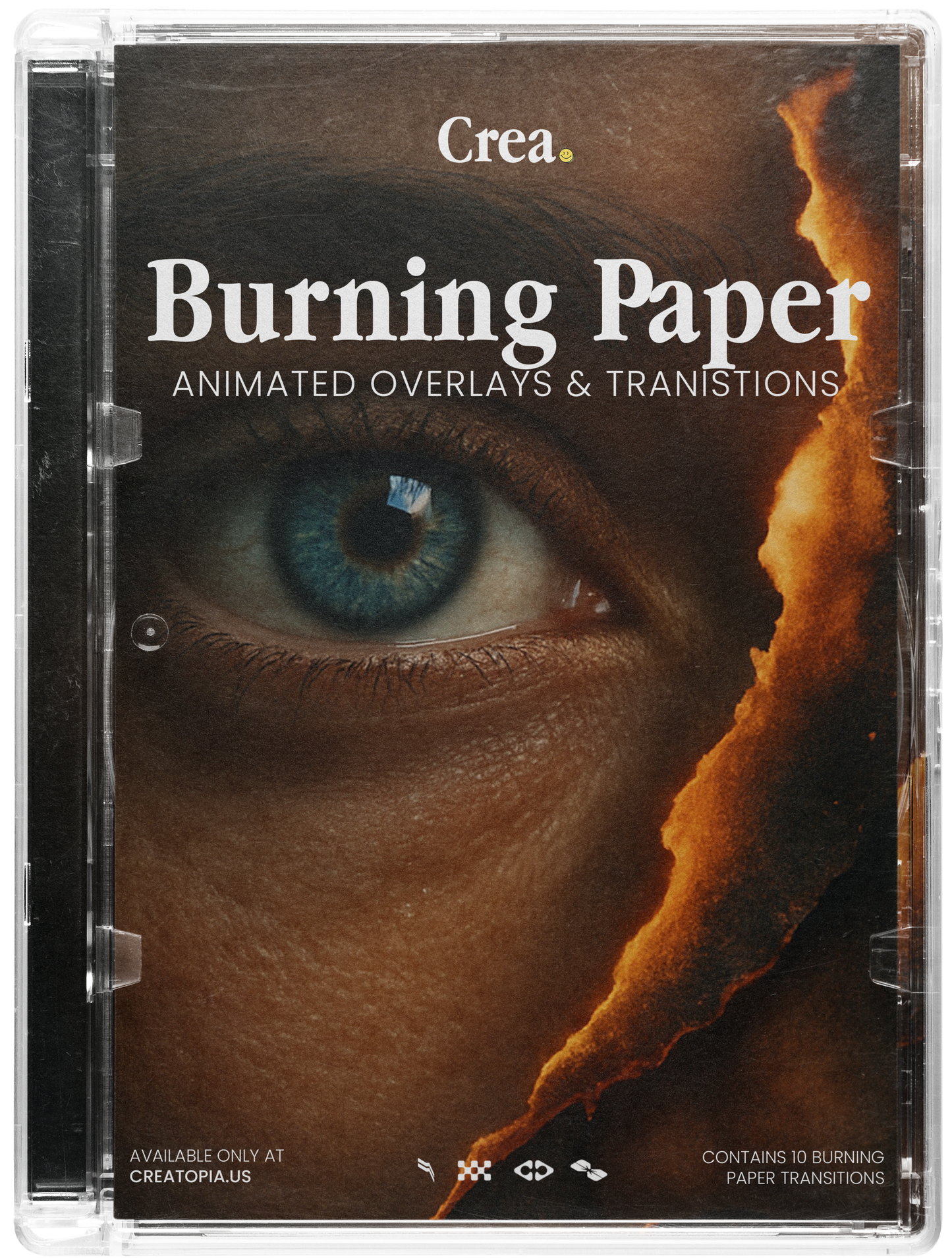 Burning Paper Transitions