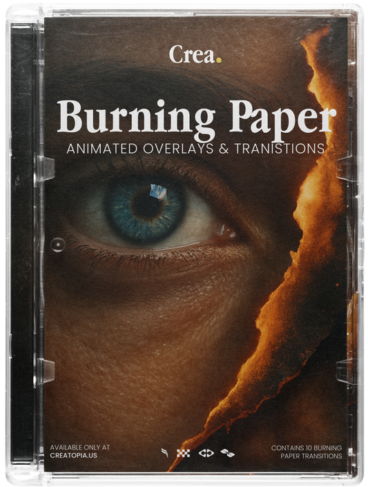 Burning Paper Transitions